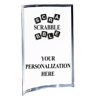 5"X7" YOUR LOGO CURVA ACRYLIC