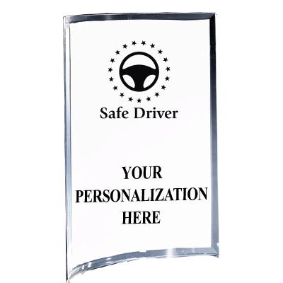 5"X7" YOUR LOGO CURVA ACRYLIC