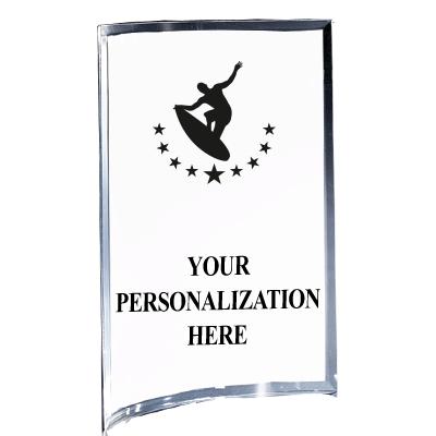 5"X7" YOUR LOGO CURVA ACRYLIC