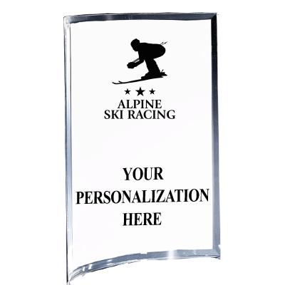 5"X7" YOUR LOGO CURVA ACRYLIC