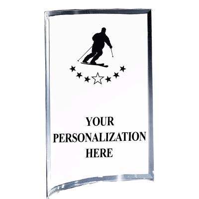 5"X7" YOUR LOGO CURVA ACRYLIC