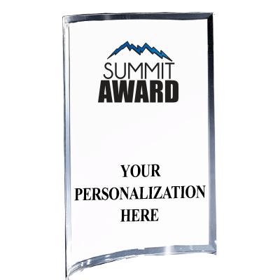 5"X7" YOUR LOGO CURVA ACRYLIC