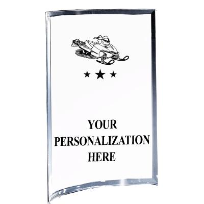 5"X7" YOUR LOGO CURVA ACRYLIC