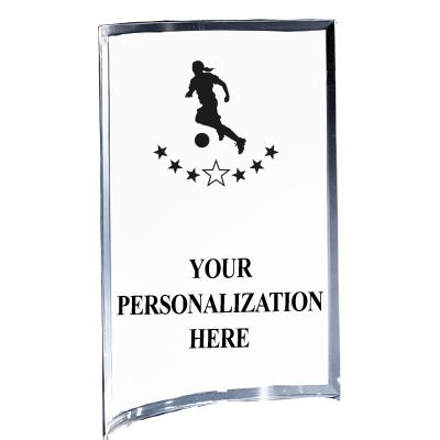 5"X7" YOUR LOGO CURVA ACRYLIC