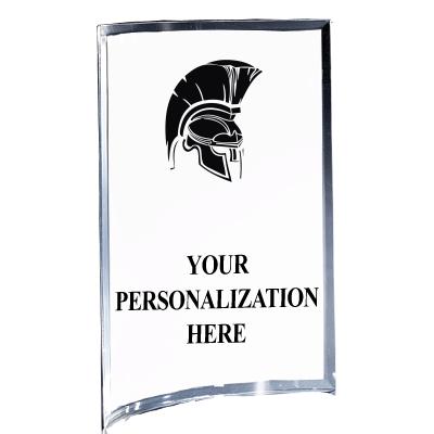 5"X7" YOUR LOGO CURVA ACRYLIC