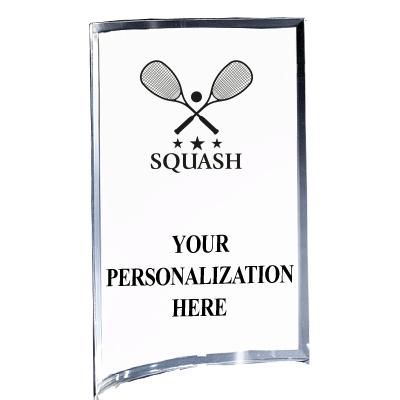 5"X7" YOUR LOGO CURVA ACRYLIC
