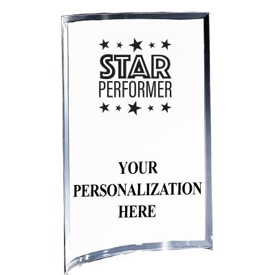 5"X7" YOUR LOGO CURVA ACRYLIC