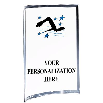 5"X7" YOUR LOGO CURVA ACRYLIC