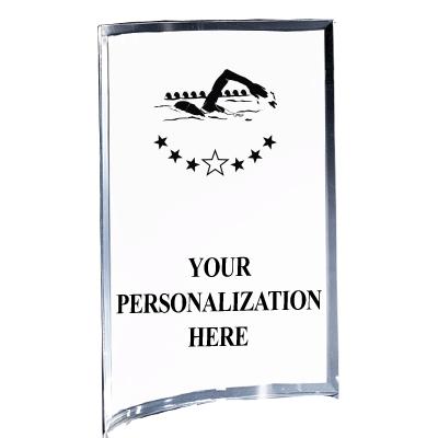 5"X7" YOUR LOGO CURVA ACRYLIC