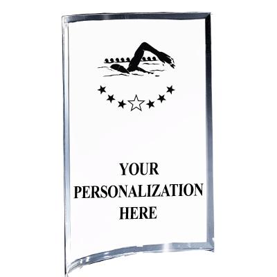 5"X7" YOUR LOGO CURVA ACRYLIC