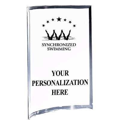 5"X7" YOUR LOGO CURVA ACRYLIC