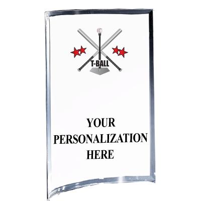 5"X7" YOUR LOGO CURVA ACRYLIC