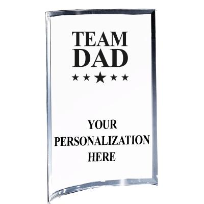 5"X7" YOUR LOGO CURVA ACRYLIC