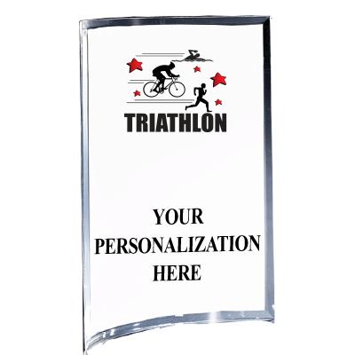 5"X7" YOUR LOGO CURVA ACRYLIC