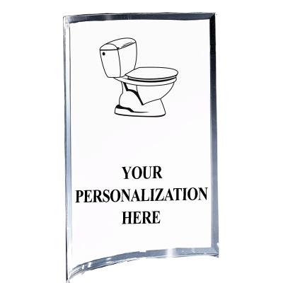 5"X7" YOUR LOGO CURVA ACRYLIC