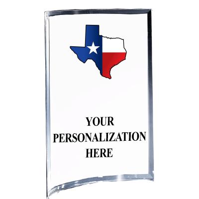 5"X7" YOUR LOGO CURVA ACRYLIC