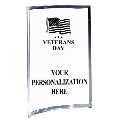 5"X7" YOUR LOGO CURVA ACRYLIC