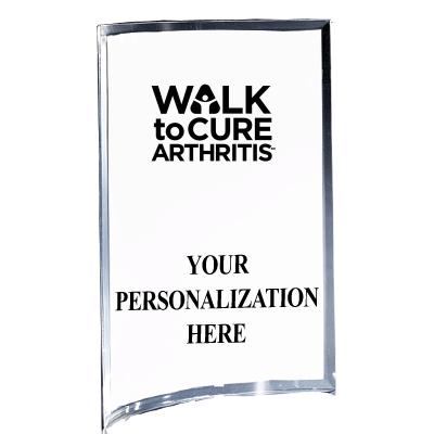 5"X7" YOUR LOGO CURVA ACRYLIC