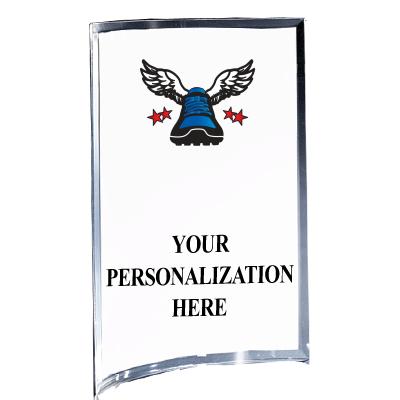 5"X7" YOUR LOGO CURVA ACRYLIC