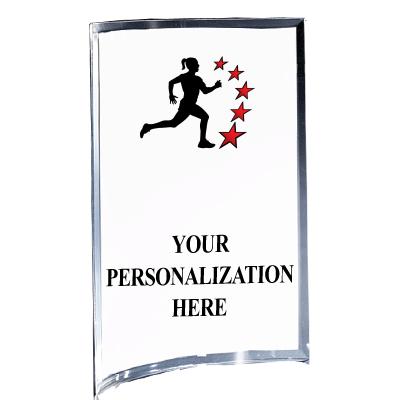 5"X7" YOUR LOGO CURVA ACRYLIC