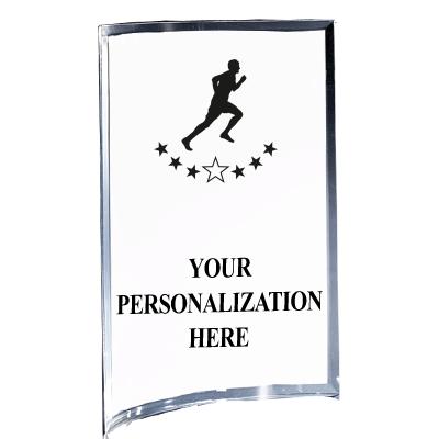 5"X7" YOUR LOGO CURVA ACRYLIC