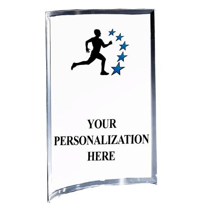 5"X7" YOUR LOGO CURVA ACRYLIC