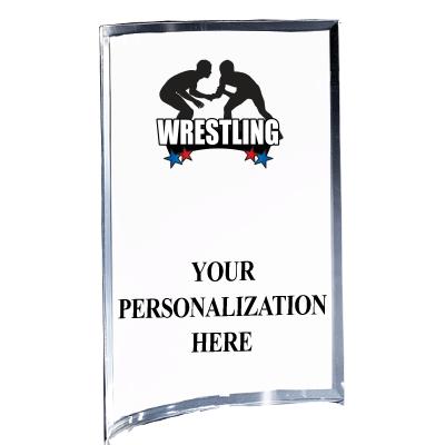 5"X7" YOUR LOGO CURVA ACRYLIC