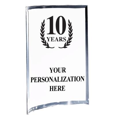 5"X7" YOUR LOGO CURVA ACRYLIC