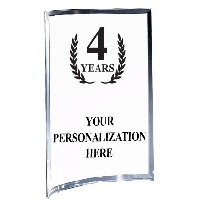 5"X7" YOUR LOGO CURVA ACRYLIC