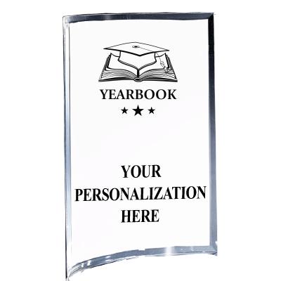 5"X7" YOUR LOGO CURVA ACRYLIC