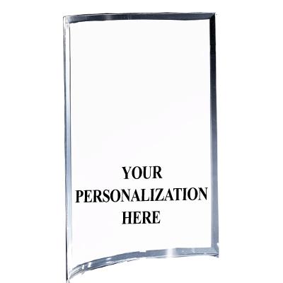 5"X7" YOUR LOGO CURVA ACRYLIC