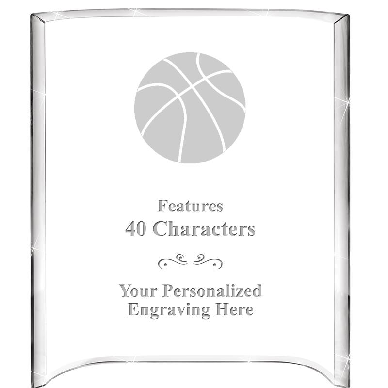 5"X 7" VERTICAL CURVA ACRYLIC