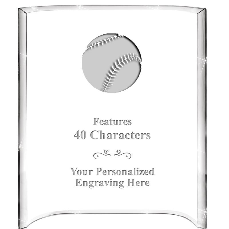 5"X 7" VERTICAL CURVA ACRYLIC