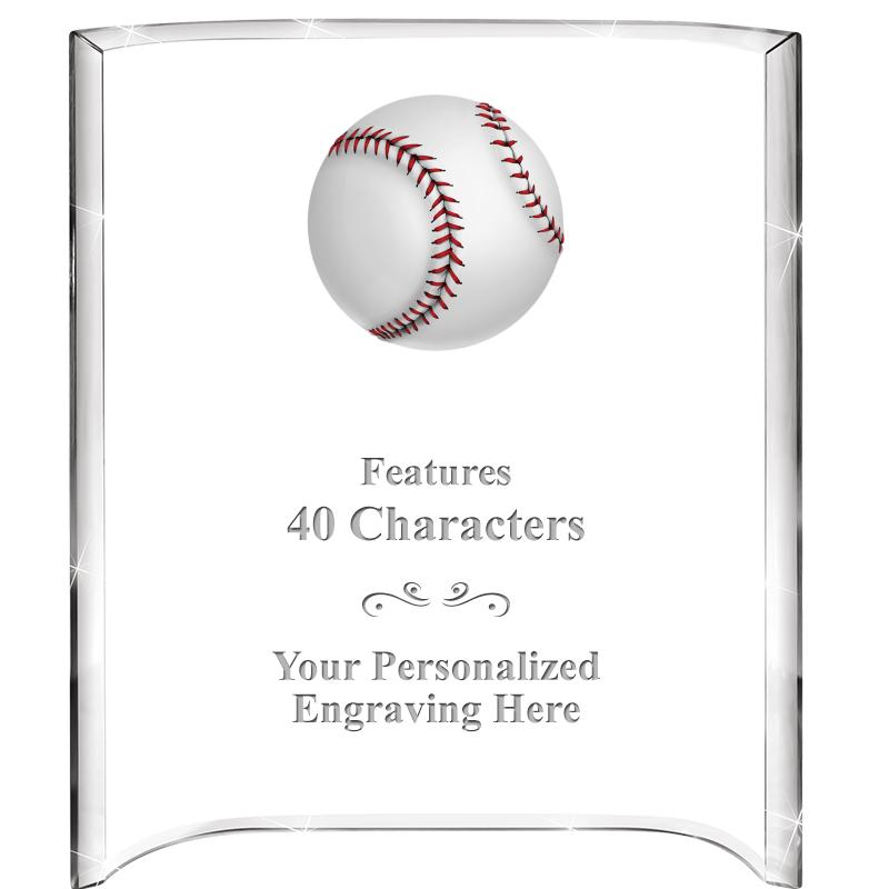 5"X 7" VERTICAL CURVA ACRYLIC