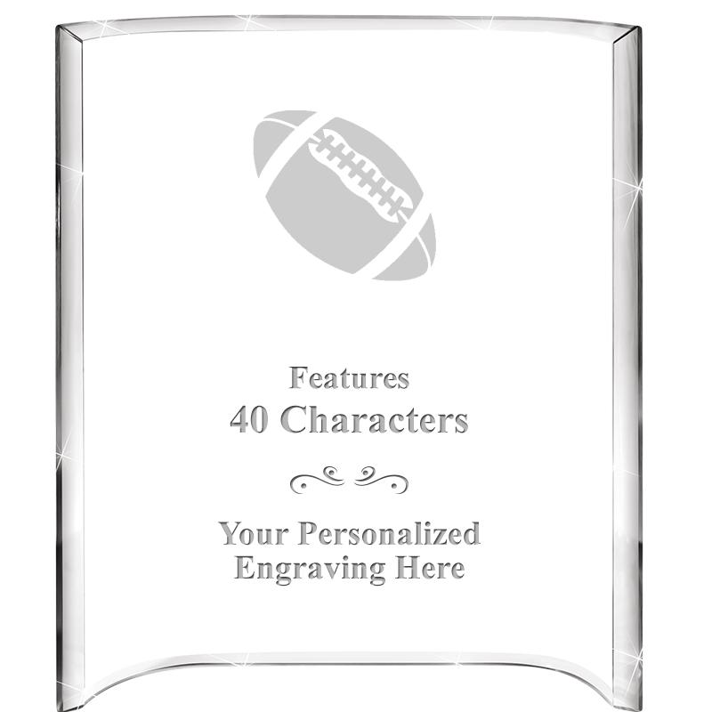 5"X 7" VERTICAL CURVA ACRYLIC