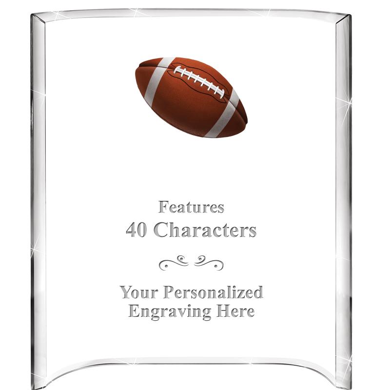 5"X 7" VERTICAL CURVA ACRYLIC