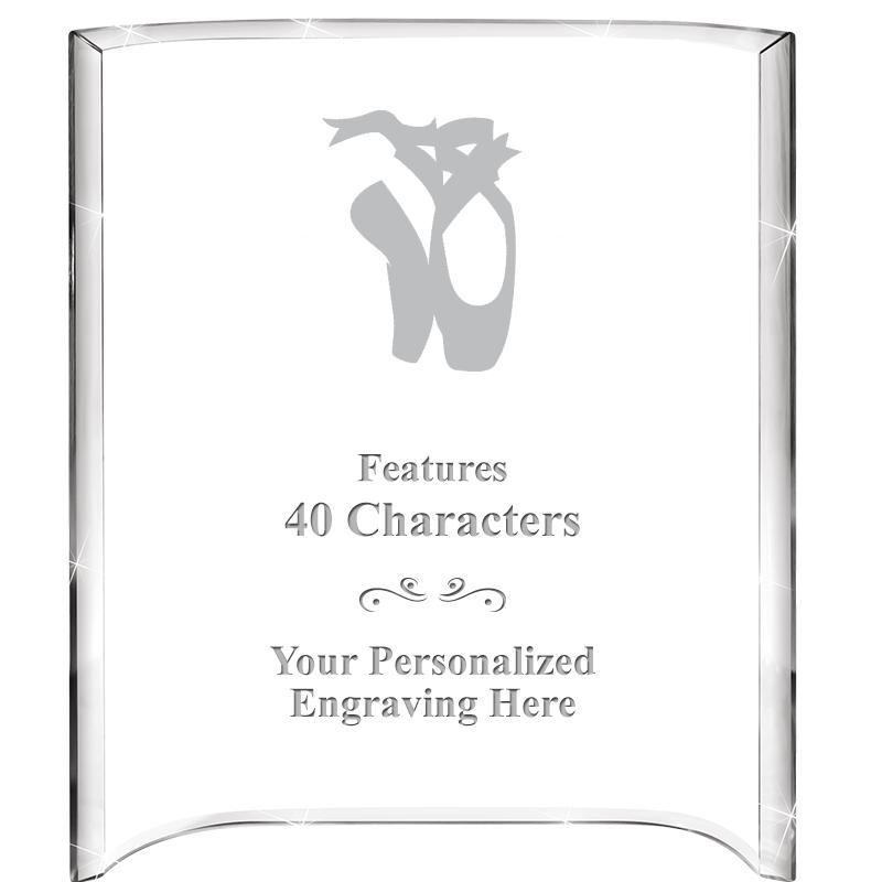 5"X 7" VERTICAL CURVA ACRYLIC