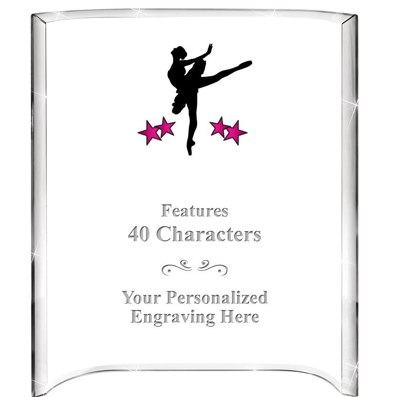 5"X 7" VERTICAL CURVA ACRYLIC