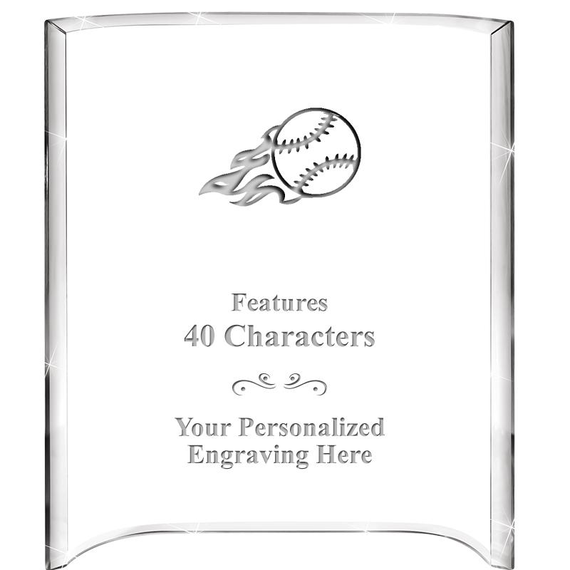 5"X 7" VERTICAL CURVA ACRYLIC