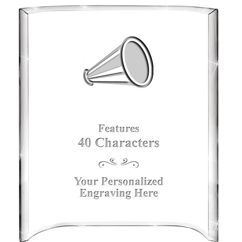 5"X 7" VERTICAL CURVA ACRYLIC