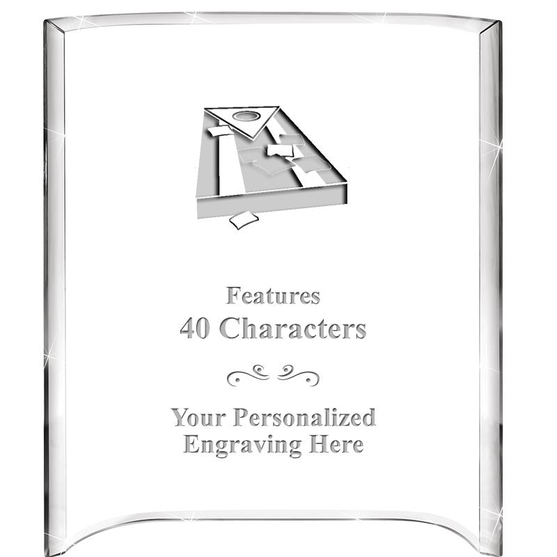 5"X 7" VERTICAL CURVA ACRYLIC