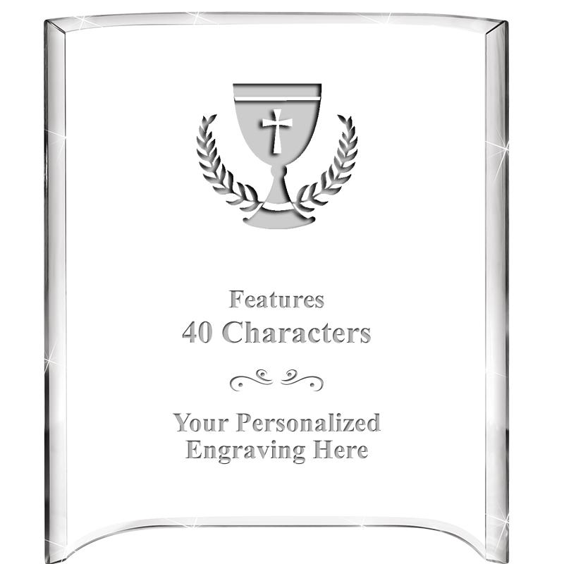 5"X 7" VERTICAL CURVA ACRYLIC