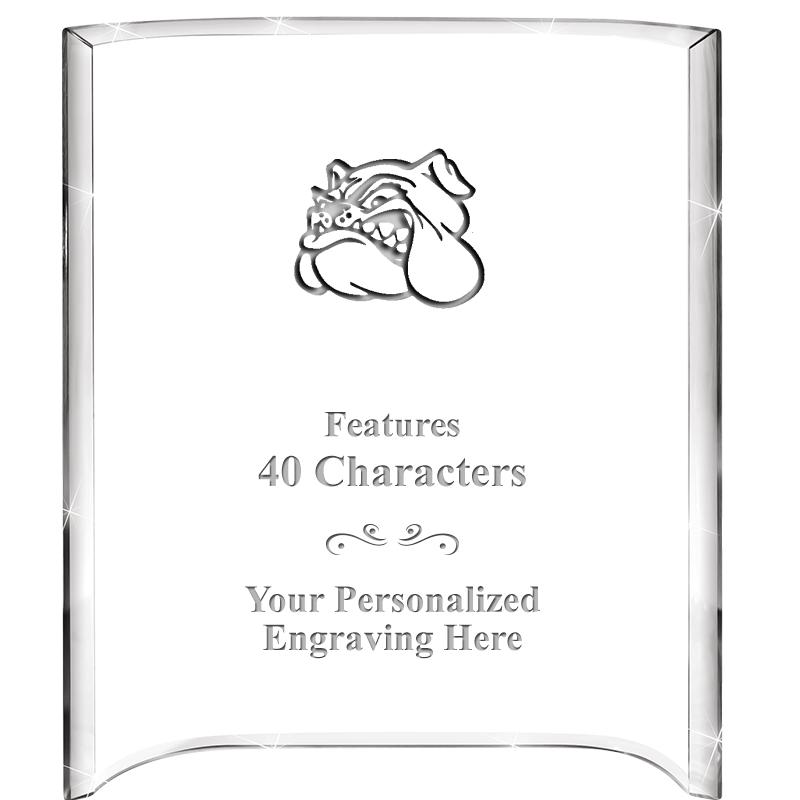 5"X 7" VERTICAL CURVA ACRYLIC