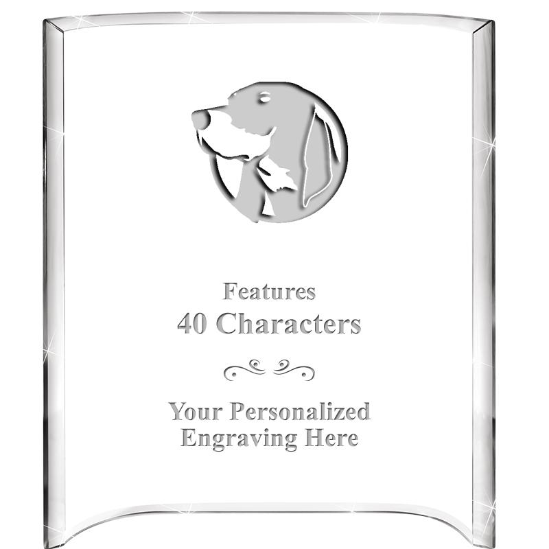 5"X 7" VERTICAL CURVA ACRYLIC