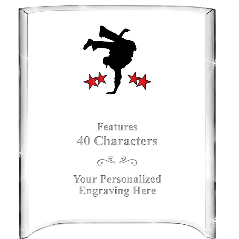 5"X 7" VERTICAL CURVA ACRYLIC