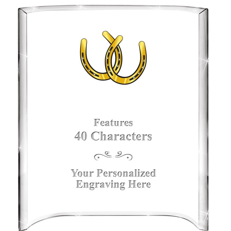 5"X 7" VERTICAL CURVA ACRYLIC