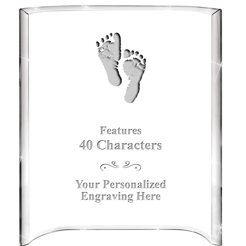 5"X 7" VERTICAL CURVA ACRYLIC