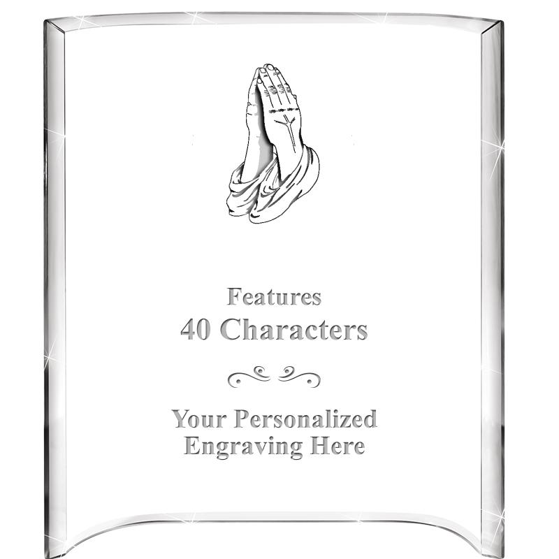 5"X 7" VERTICAL CURVA ACRYLIC