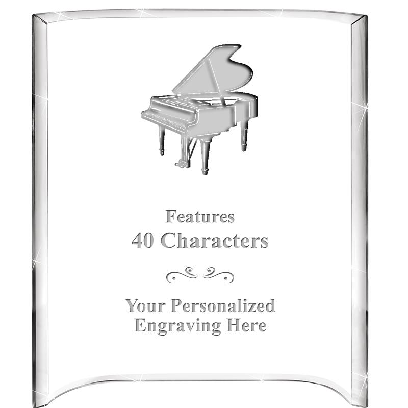 5"X 7" VERTICAL CURVA ACRYLIC