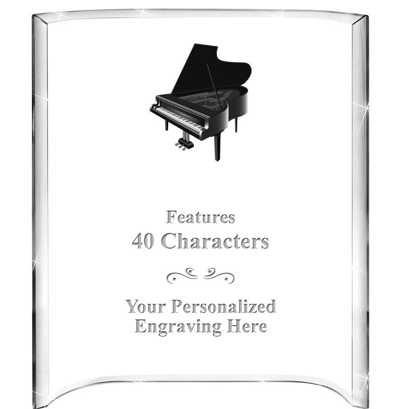 5"X 7" VERTICAL CURVA ACRYLIC